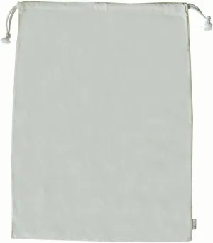 100% Cotton Canvas Travel Laundry Bag, 2-Pack