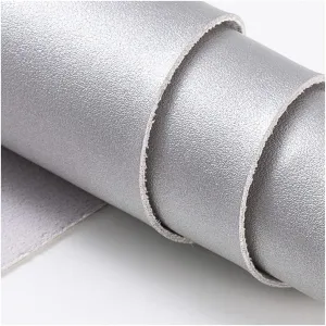 100cm x 138cm Pink Faux Leather Roll for Bows Earrings Handbag Wallet Sewing Craft Making, Repair Decorate Chair Sofa(Silver,1.38X2m)