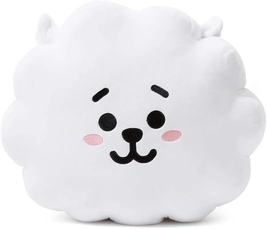 11.8 inches Plush Toy,Cartoon Pillow for Kids, Kpop Bangtan Boys Sofa, Bedroom, Living Room and Car Soft Cotton Plush Pillow for The Army (RJ)