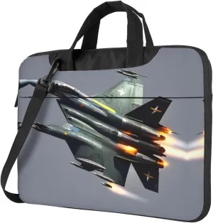 15.6-Inch Laptop Computer And Tablet Shoulder Bag Carrying Case,Business Casual,Lavender Stamp Print