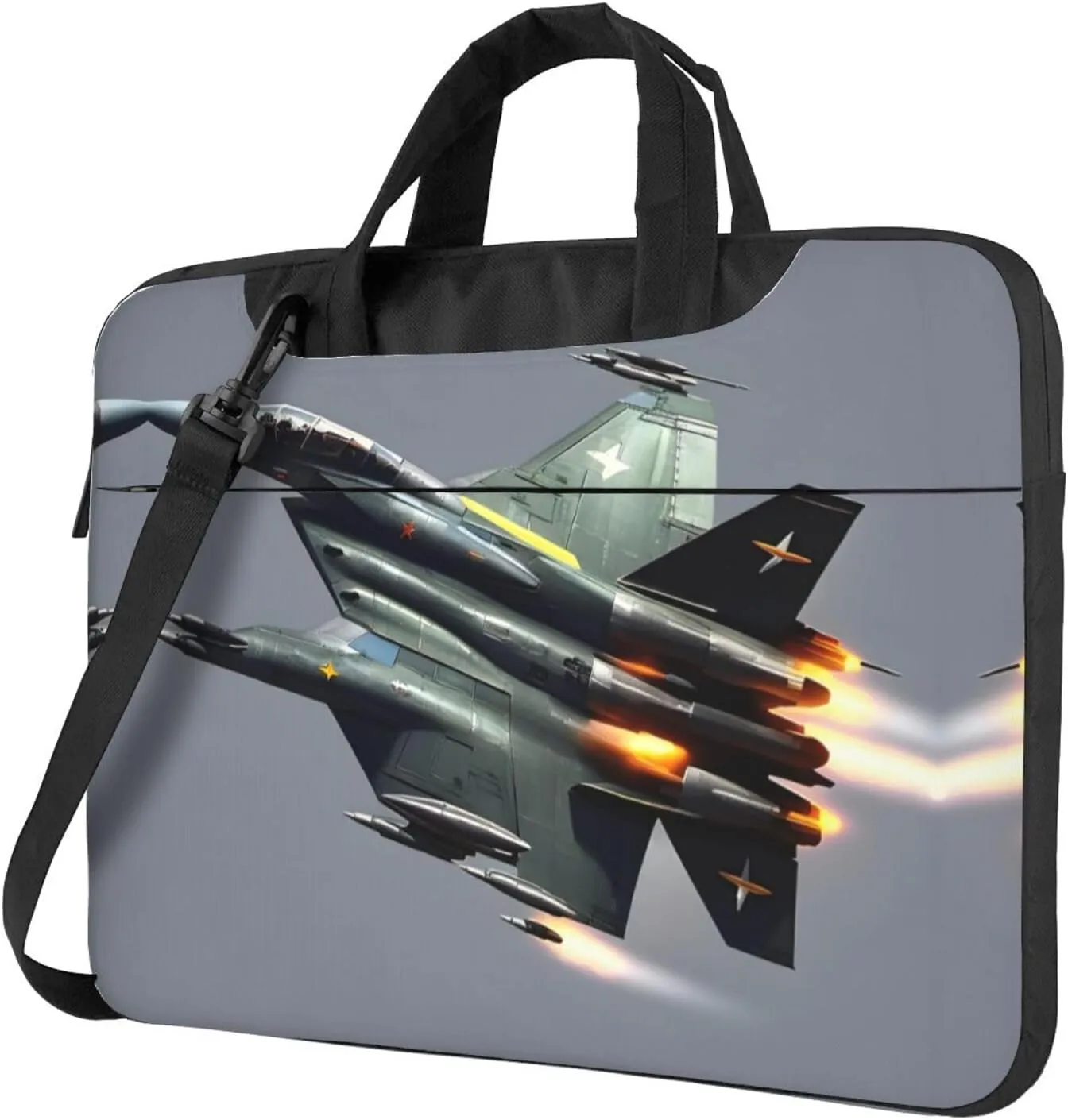 15.6-Inch Laptop Computer And Tablet Shoulder Bag Carrying Case,Business Casual,Lavender Stamp Print