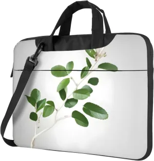 15.6-Inch Laptop Computer And Tablet Shoulder Bag Carrying Case,Business Casual,Winter Cable Ski Lift Print