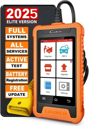 2025 LAUNCH Creader Elite for Mercedes-Benz MB Sprinter Maybach Full System OBD2 Scanner, Bidirectional Diagnostic Scan Tool, All Service Code Reader,ECU Coding, AutoVin, Lifetime Fr-ee Update