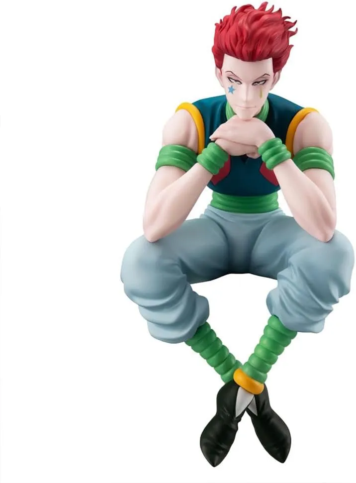4pcs Chrollo Lucilfer Kurapika Illumi Zaoldyck Hisoka Figure Anime Statue PVC Model 15cm Action Figure Collectible Decoration Ornaments