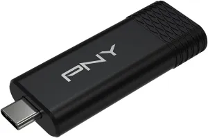 512GB PNY PRO Elite V3™ Type-C USB 3.2 Gen 2 Flash Drive – Up to 1000MB/s Read, Up to 800MB/s Write, Extreme Performance for Professional Data Storage and Transfers, Premium Metal Design, USB-C
