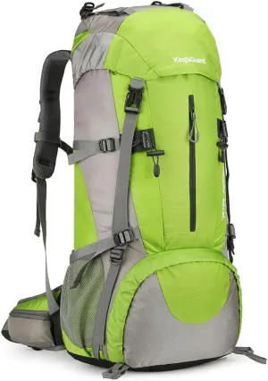 70L Camping Hiking Backpack with Rain Cover Waterproof Backpacking Backpack for Hiking Treeking Climbing Outdoor