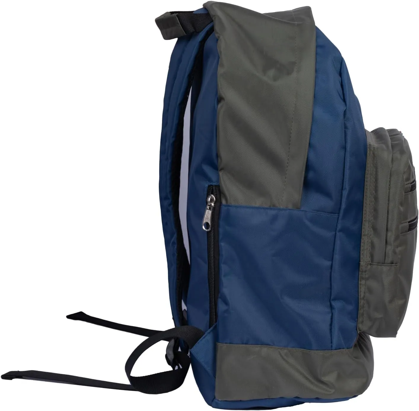 A&C Hero Canvas Backpack Blue Green Travel Bags Shoulder Bag with Badge Pin Accessories for Women