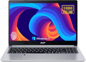 acer 2023 Aspire 5 Slim Laptop, 15.6" Full HD Display, 20GB RAM, 1TB SSD Storage, AMD Ryzen 4-Core Processor, Backlit Keyboard, Fingerprint Login, HDMI, Ethernet Port, Type-C, Windows 11 S