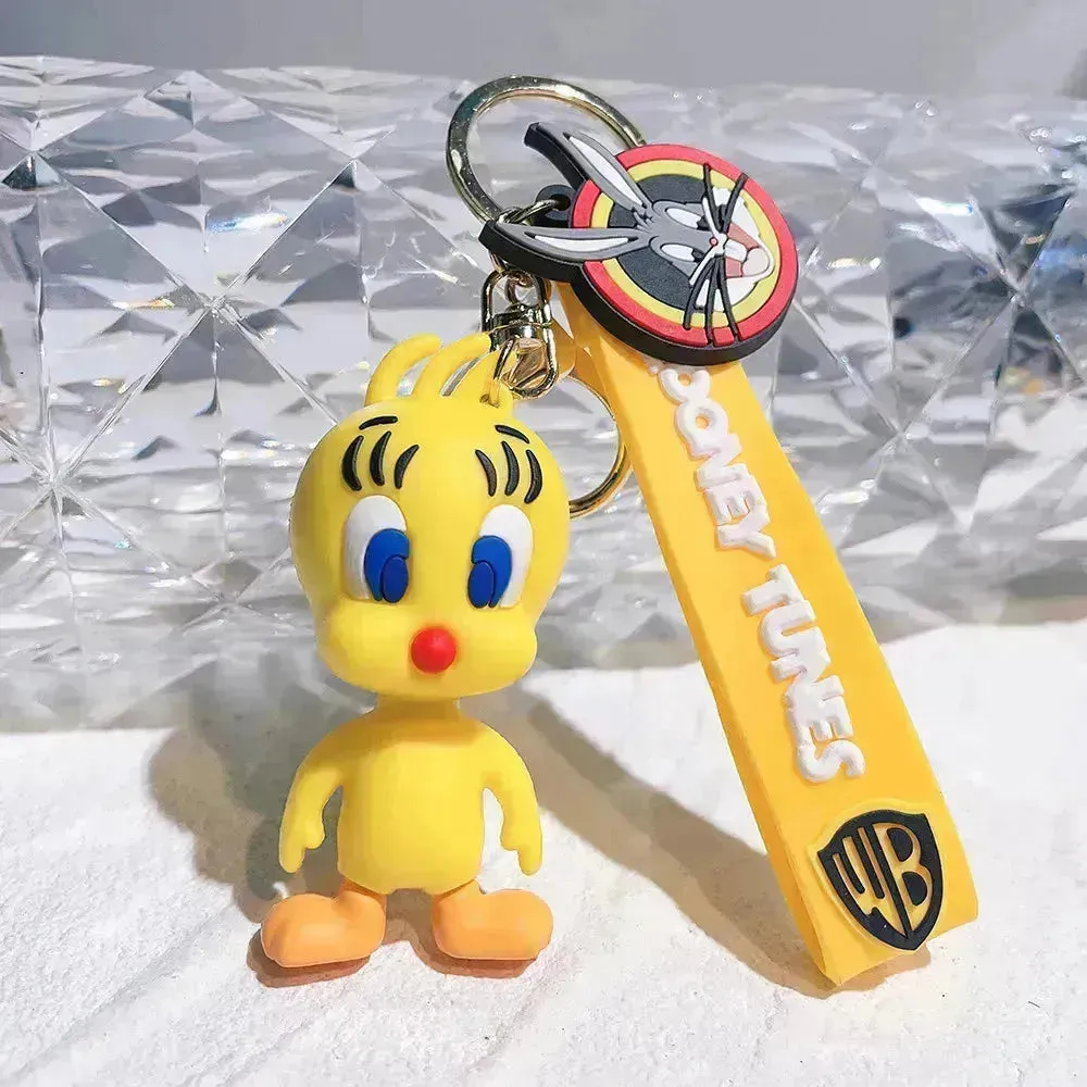 Adorable Looney Tunes 3D Keychain