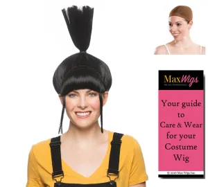 Aggie Agnes Color Black - Enigma Wigs Me Cartoon Spiked Up Groo Daughter Mynions Womens Desppicable Peluca Bundle Costume Wig Care Guide