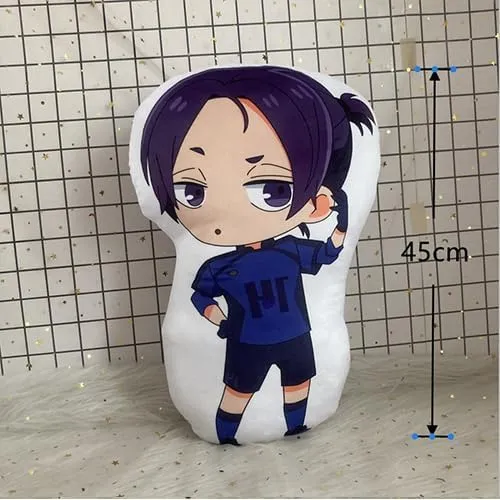 Ainme REO Mikage Plush Doll Pillow Soft Stuffed Plushie Figure, Cartoon Manga Back Cushion Throw Pillows Puppets Sofa Decorative Xmas Gifts