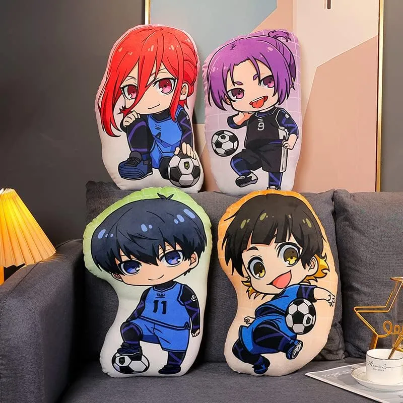 Ainme REO Mikage Plush Doll Pillow Soft Stuffed Plushie Figure, Cartoon Manga Back Cushion Throw Pillows Puppets Sofa Decorative Xmas Gifts