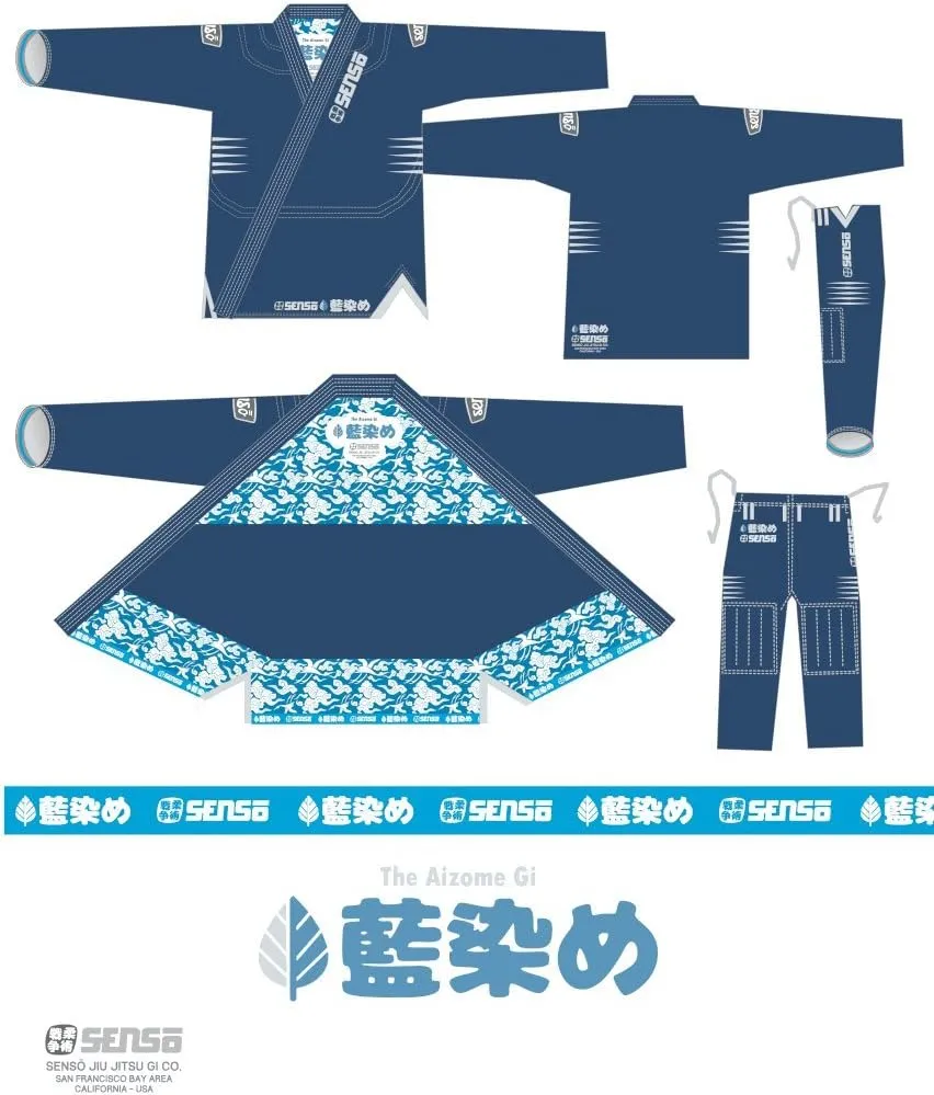 Aizome Blue BJJ Gi