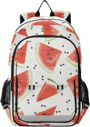 ALAZA Slices Of Watermelon Casual Daypacks Outdoor Backpack
