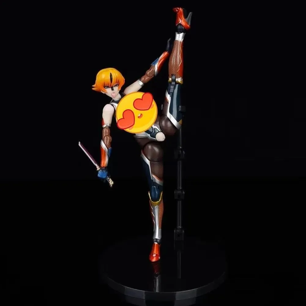 Anime Action Figure, Cartoon Character Statue Realistic Collectible Model Adult Toys 6.3inches/16cm(Orange)