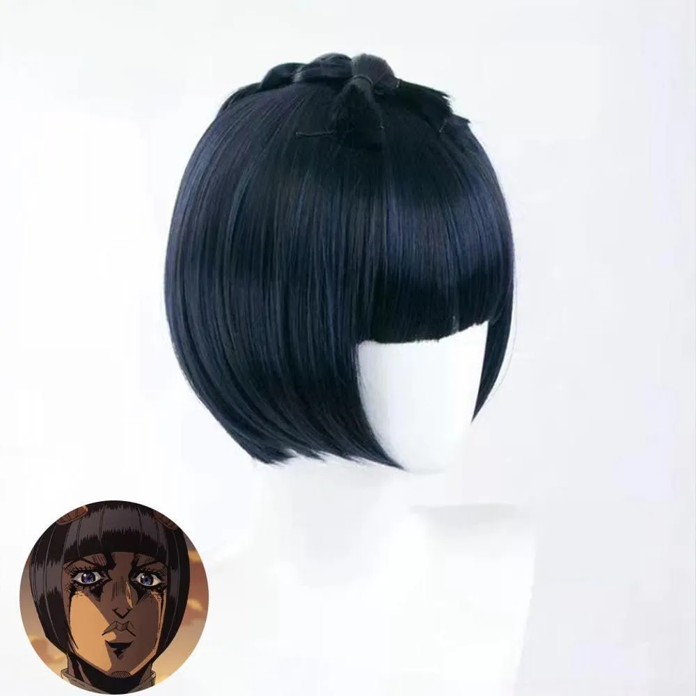 Anime Bruno Buccellati Cosplay Costume Cartoon Character Cosplay Costume Halloween Outfits with Wig