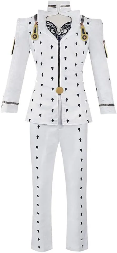 Anime Bruno Buccellati Cosplay Costume Cartoon Character Cosplay Costume Halloween Outfits with Wig