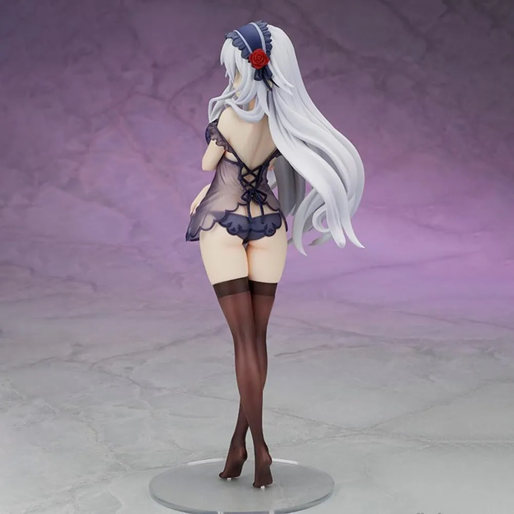 Anime Illustration Art Figure Black Heart Girl Figure Original Painting Izayoi Black Heart Action Figure PVC Model Statue