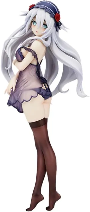 Anime Illustration Art Figure Black Heart Girl Figure Original Painting Izayoi Black Heart Action Figure PVC Model Statue