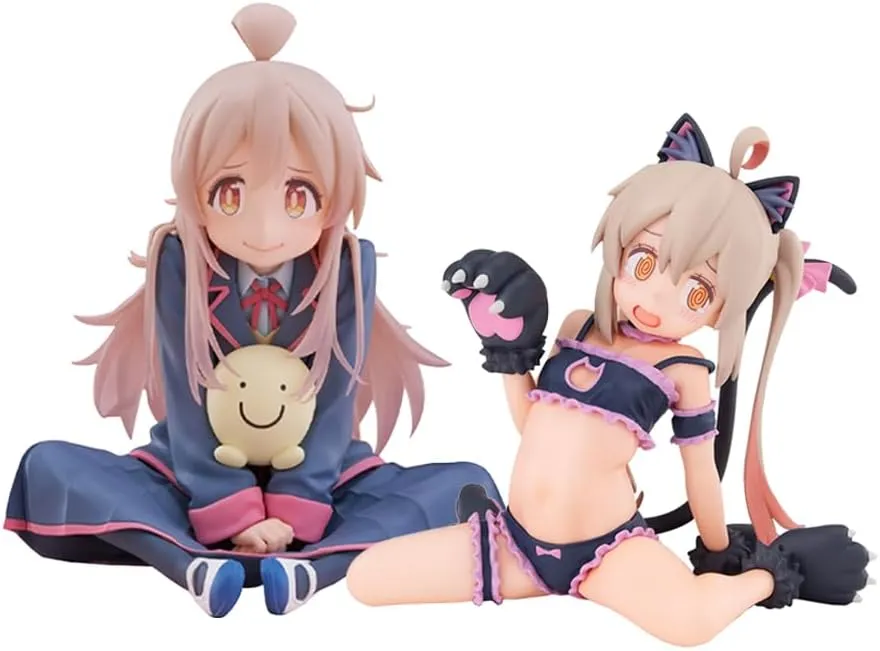 Anime Illustration Girl Figure Mahiro Oyama Action Figure Original Painting Mahiro Oyama Figurine Statue Collectibles