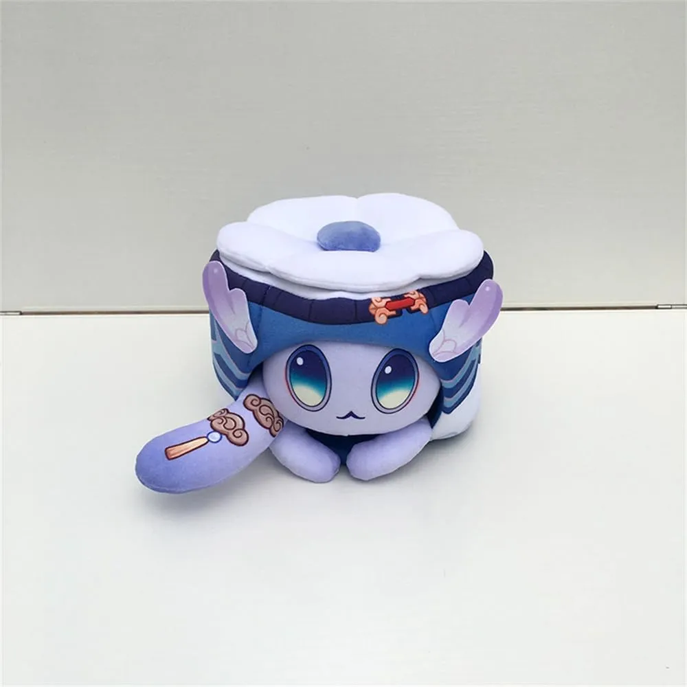 Anime Star Rail Cat Plush Herta Moze Castorice Cartoon Pillow (Bailu)