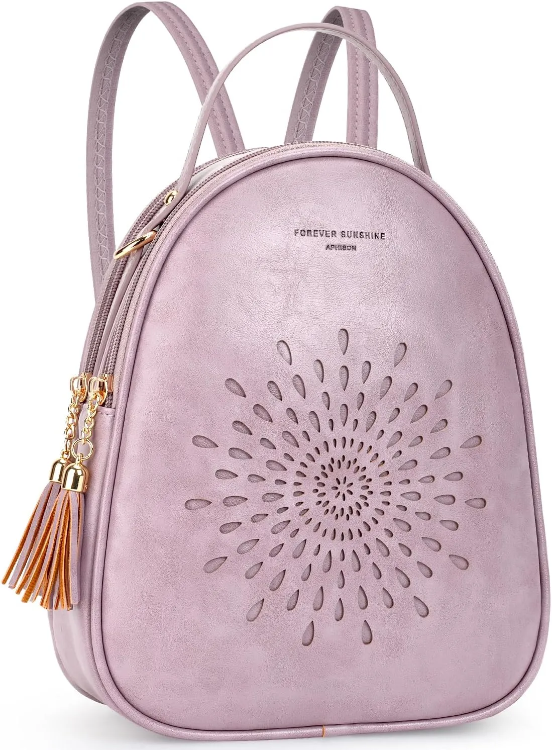 APHISON Small Backpack Purse for Women Cute Mini Backpacks PU Leather Crossbody Shoulder Bags Multifunctional Handbags