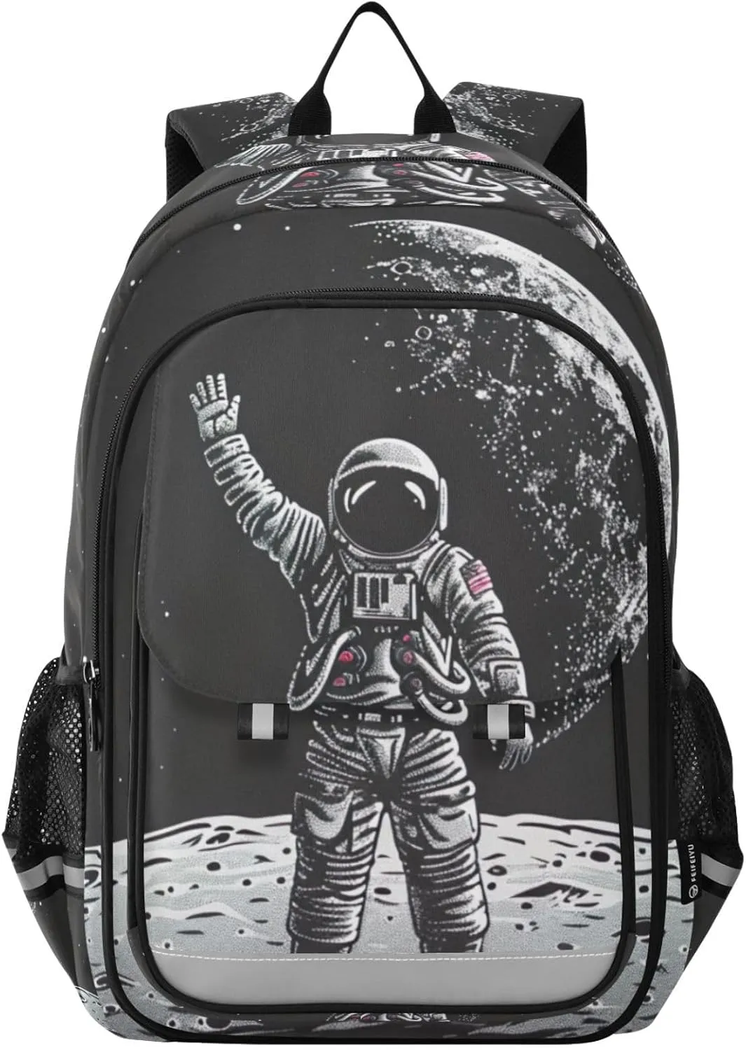 Astronaut Planet Space Print Backpack for Boys Middle-School Elementary Bookbags 20325420