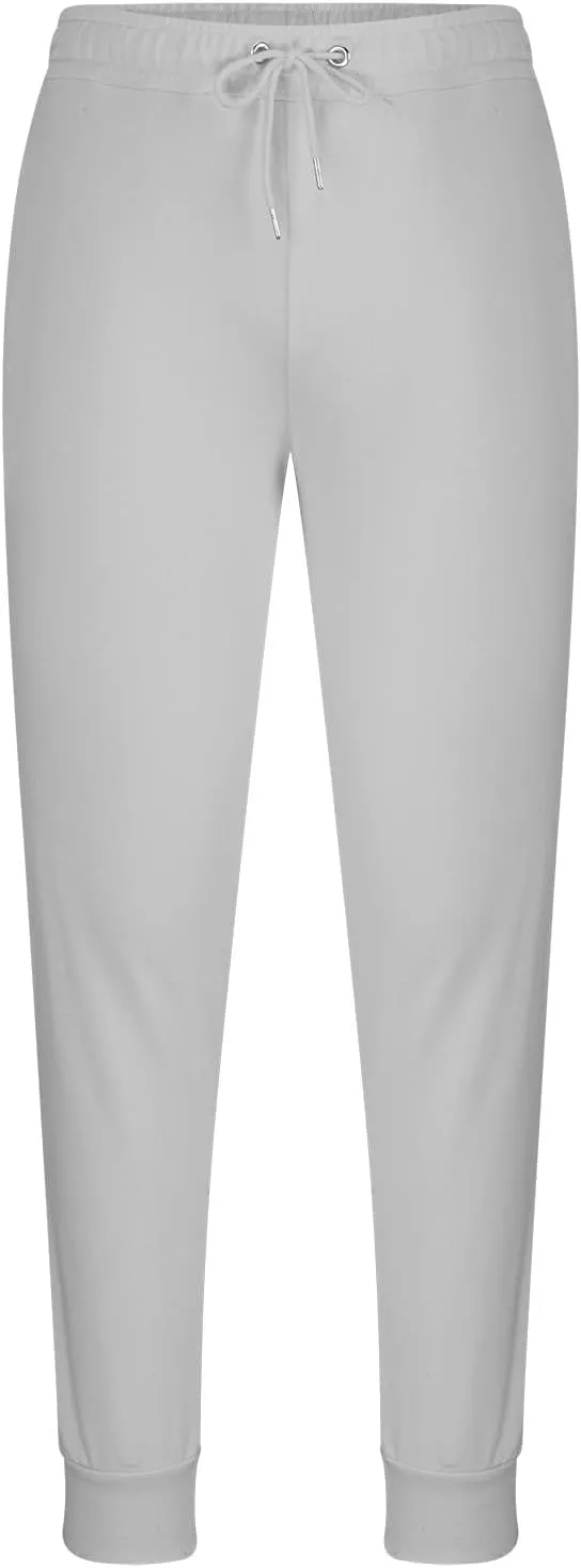 Aymnlox Mens Lightweight Hiking Pants Trendy Casual Slim Fit Cotton Sweatpants Drawstring Elastic Tapered Pants with Pockets