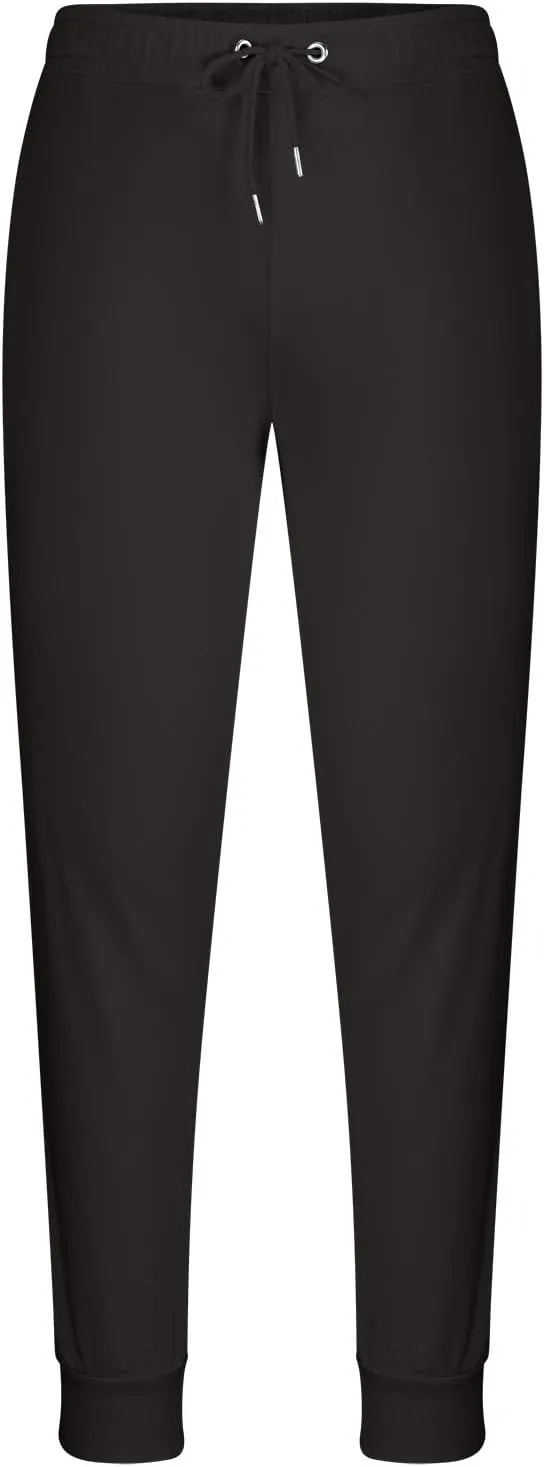 Aymnlox Mens Lightweight Hiking Pants Trendy Casual Slim Fit Cotton Sweatpants Drawstring Elastic Tapered Pants with Pockets