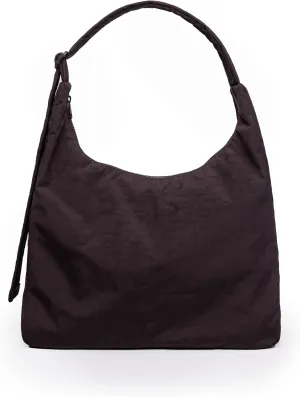 BAGGU Nylon Shoulder Bag - Chocolate Plum