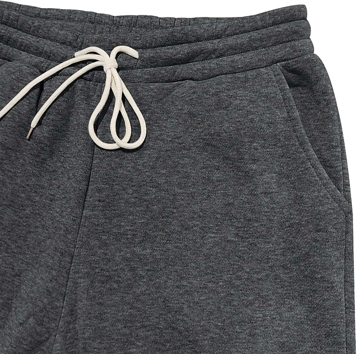 Baggy Cargo Sweatpants for Men Casual Sweat Pants Drawstring Waist Athletic Pants Joggers with Pockets