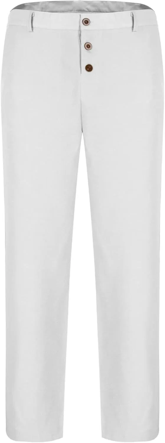 Baggy Wide Leg Dress Pants Men Big and Tall Suit Pants Mens Business Casual Work Pants Office Dressy Pants