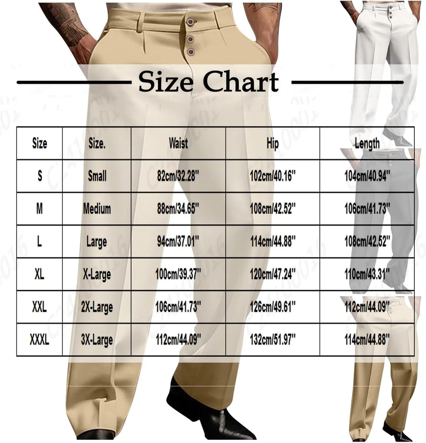 Baggy Wide Leg Dress Pants Men Big and Tall Suit Pants Mens Business Casual Work Pants Office Dressy Pants
