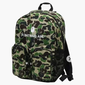 Bape Kids Abc Camo Daypack Green