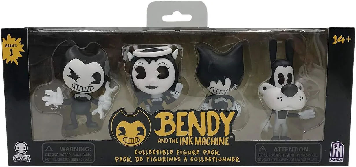 Bendy Collectible Figure Pack -2.5" Figurines - Bendy and the Ink Machine BATIM
