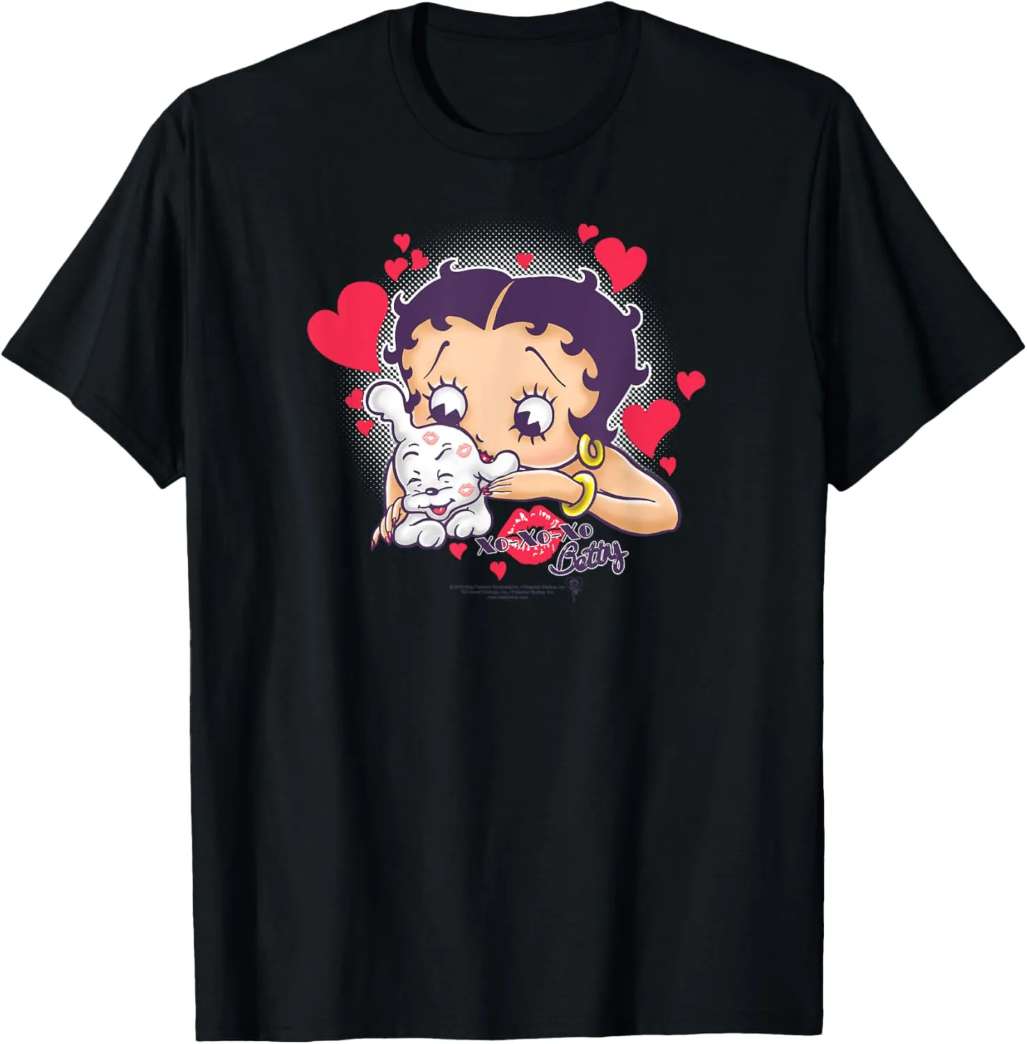 Betty Boop Puppy Love T-Shirt