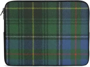 Black Watch Tartan Pattern All Print Hands Free Withdrawal Laptop Bag Unisex
