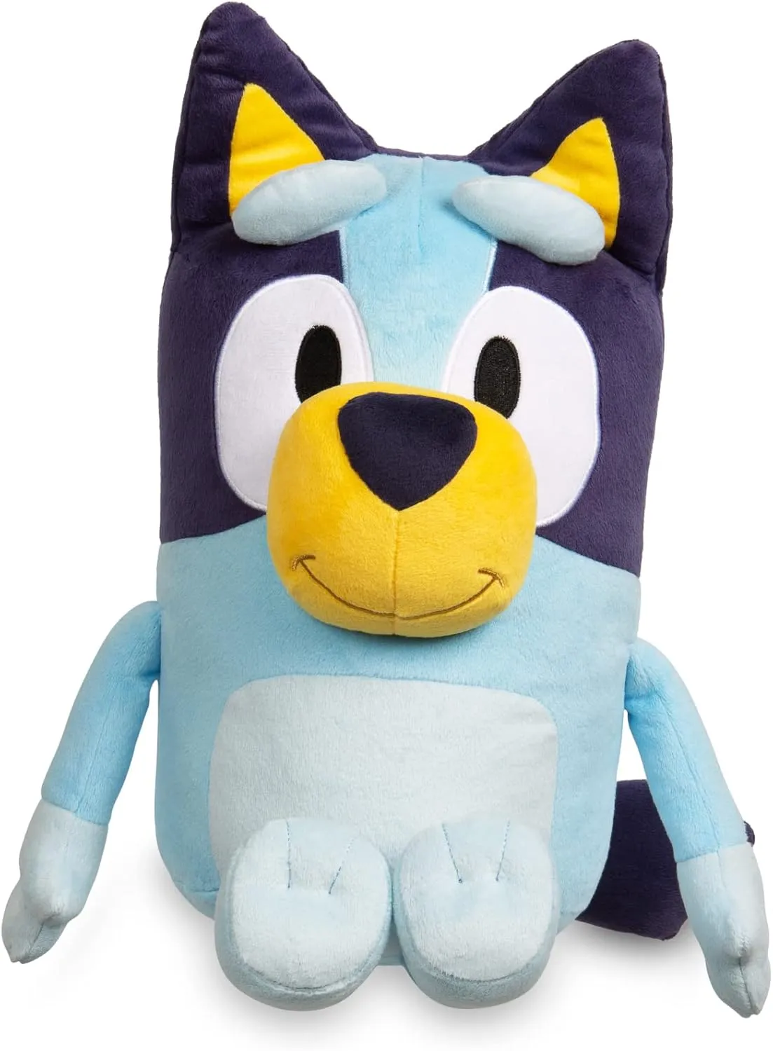 Bluey Jumbo Plush 40 cm, Blue Dog Plush, as in The Children's Series, Soft and Soft, to Hug and accompany Your Children, Famous (BLY05000)