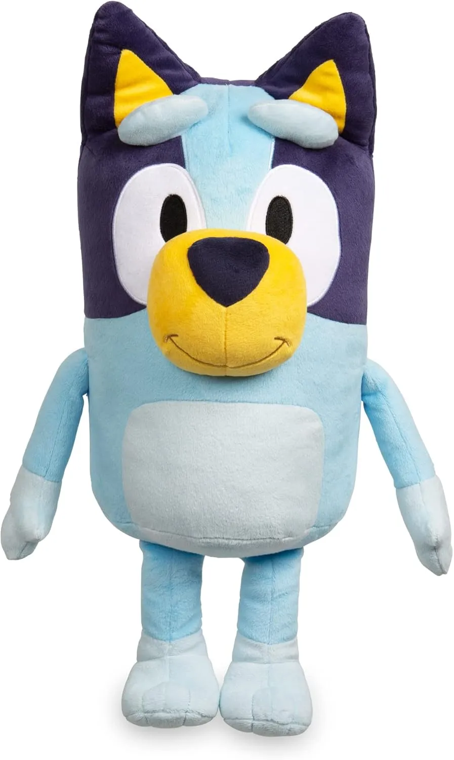Bluey Jumbo Plush 40 cm, Blue Dog Plush, as in The Children's Series, Soft and Soft, to Hug and accompany Your Children, Famous (BLY05000)
