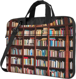 Books Laptop Bag - Shockproof & Stylish Laptop Handbag For Unique And Safe Laptop Transportation