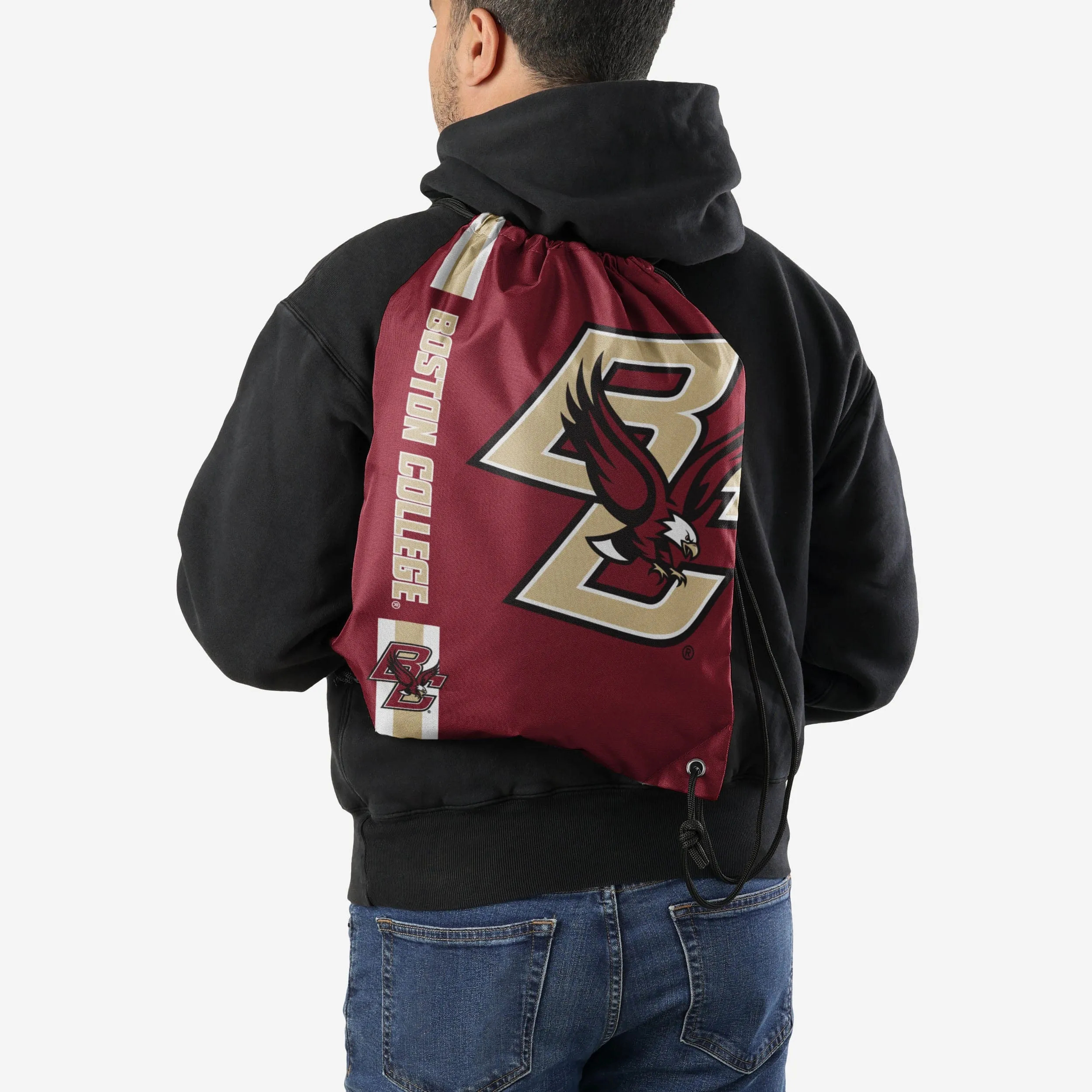 Boston College Eagles Big Logo Drawstring Backpack