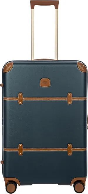 Bric's Bellagio Expandable Spinner Trunk - 27" Carry On Suitcase - TSA Approved Luggage - Blue