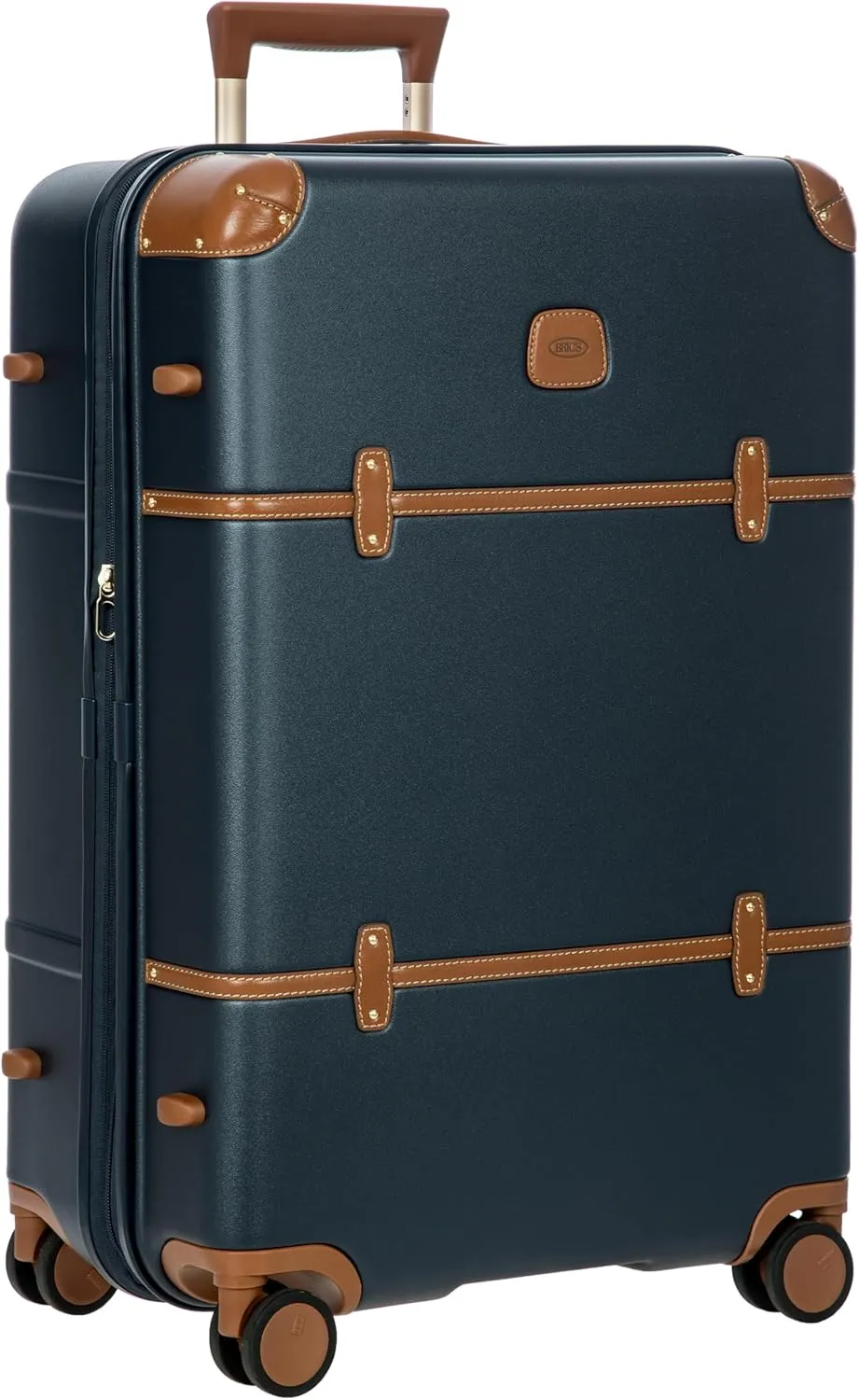 Bric's Bellagio Expandable Spinner Trunk - 27" Carry On Suitcase - TSA Approved Luggage - Blue