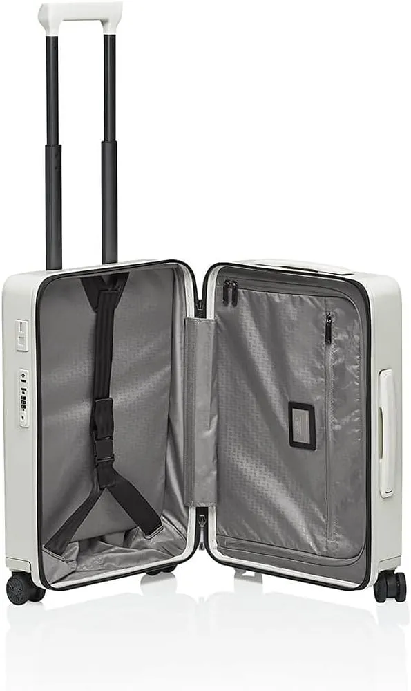 Bric's PORSCHE DESIGN 21" Spinner Carry-On Luggage - Roadster Travel Suitcase with Wheels for Men and Women - White