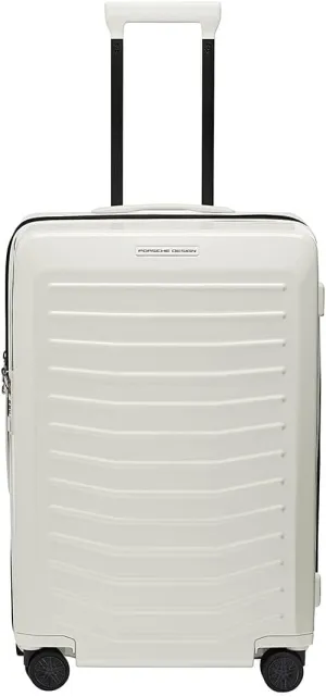 Bric's PORSCHE DESIGN 27 inch Expandable Spinner Luggage - Expandable Depth of 1.5" - Hardside Travel Suitcase - Roadster Collection - White