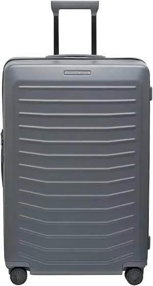 Bric's PORSCHE DESIGN 30 inch Expandable Spinner Luggage - Expandable Depth of 1.5" - Hardside Travel Suitcase - Roadster Collection - Anthracite Matte