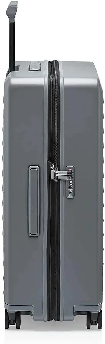 Bric's PORSCHE DESIGN 30 inch Expandable Spinner Luggage - Expandable Depth of 1.5" - Hardside Travel Suitcase - Roadster Collection - Anthracite Matte
