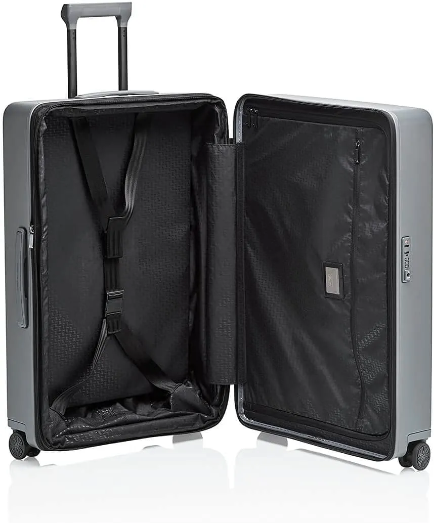 Bric's PORSCHE DESIGN 30 inch Expandable Spinner Luggage - Expandable Depth of 1.5" - Hardside Travel Suitcase - Roadster Collection - Anthracite Matte