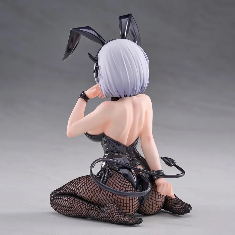 Bunny Girl NONO Figure Sitting Position Anime Girl Figure 5.9" Handmade Original Painting Action Figure Collections Desktop Decoration Ornaments