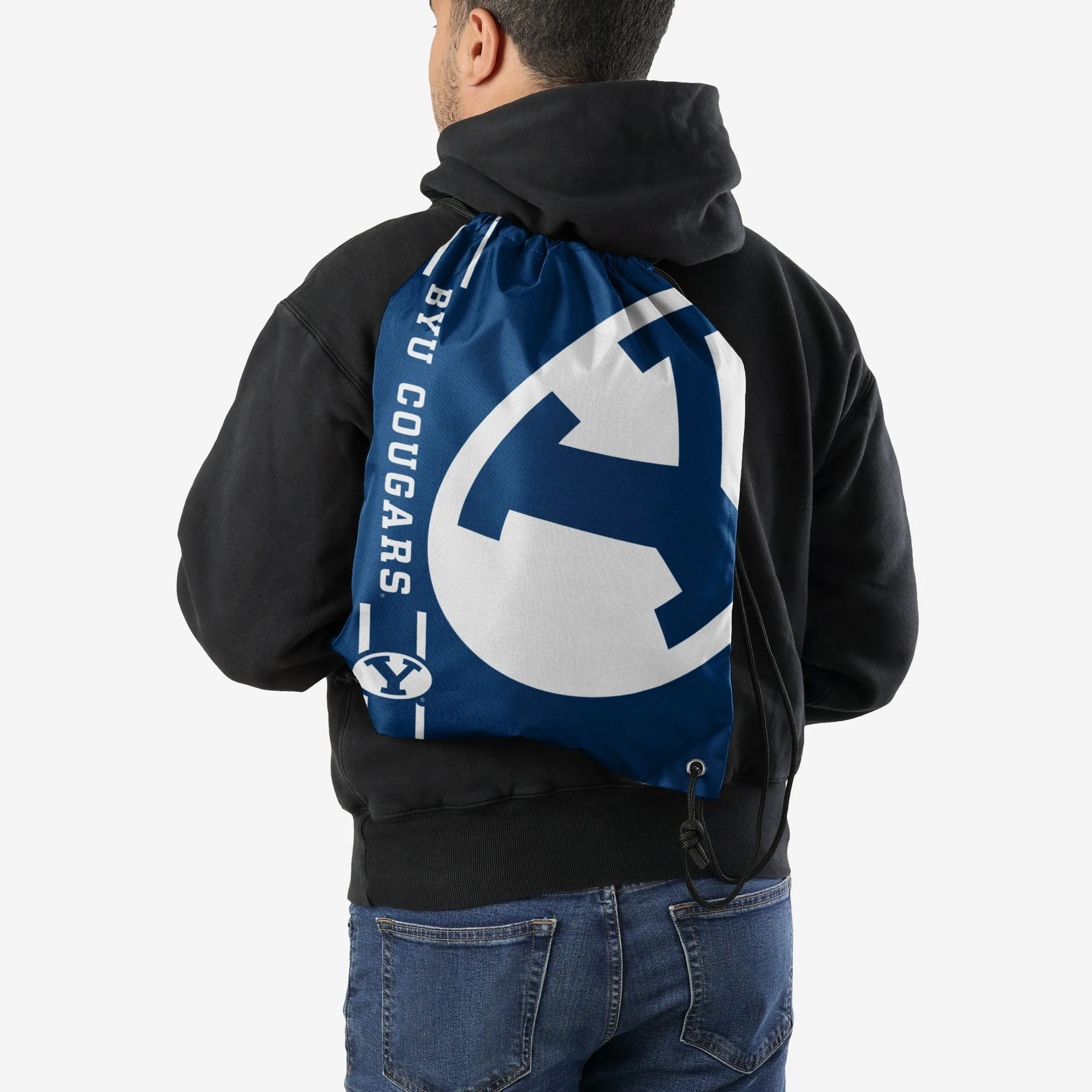 BYU Cougars Big Logo Drawstring Backpack
